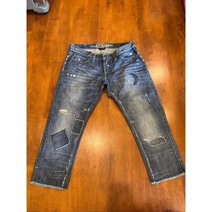 Woman’s vintage lucky brand Riley slouchy skinny Capri jeans size 4/27 waist